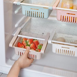 Giá đựng đồ ăn tiết kiệm diện tích tủ lạnh thông minh