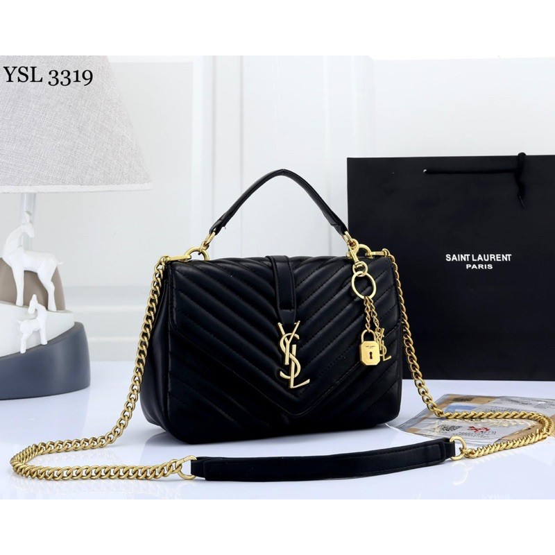 Ysl Túi Đeo Chéo Thời Trang Sành Điệu Cao Cấp 3319