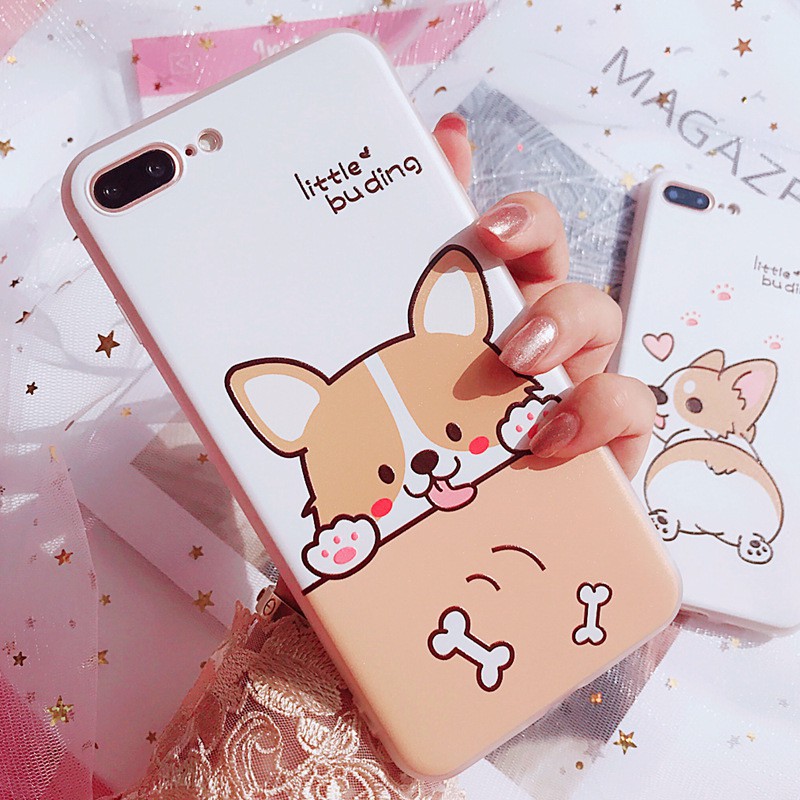 Ốp lưng IP Shiba and Bones Kute