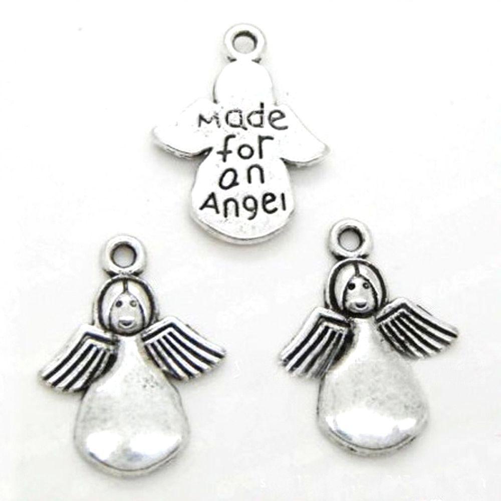 Mocho Phụ Kiện Làm Trang Sức Hình Thiên Thần Sáng Tạo Charms