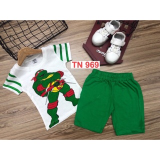 Bộ thun cotton nhí cho bé trai