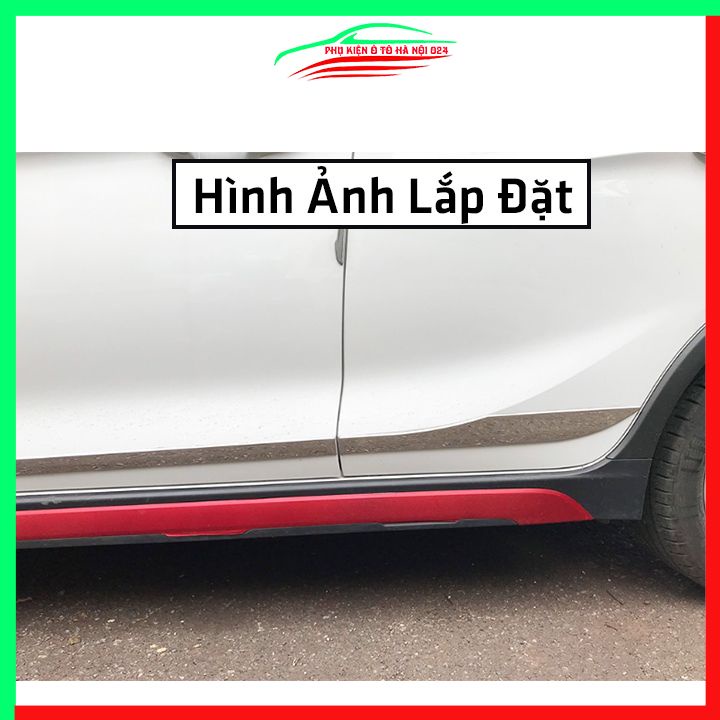 Bộ ốp nẹp sườn Fadil 2019-2022 mạ crom trang trí làm đẹp xe