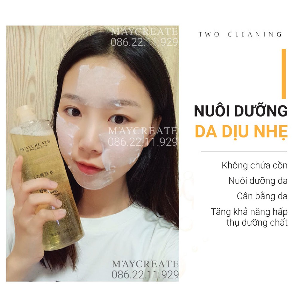 Nước Hoa Hồng Maycreate 500ml Hàng Nội Địa Trung.