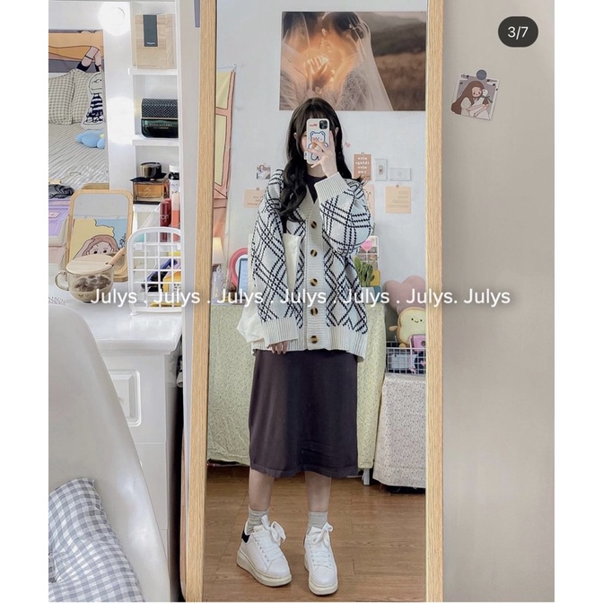 ÁO CADIGAN HỌA TIẾT THOI | BigBuy360 - bigbuy360.vn