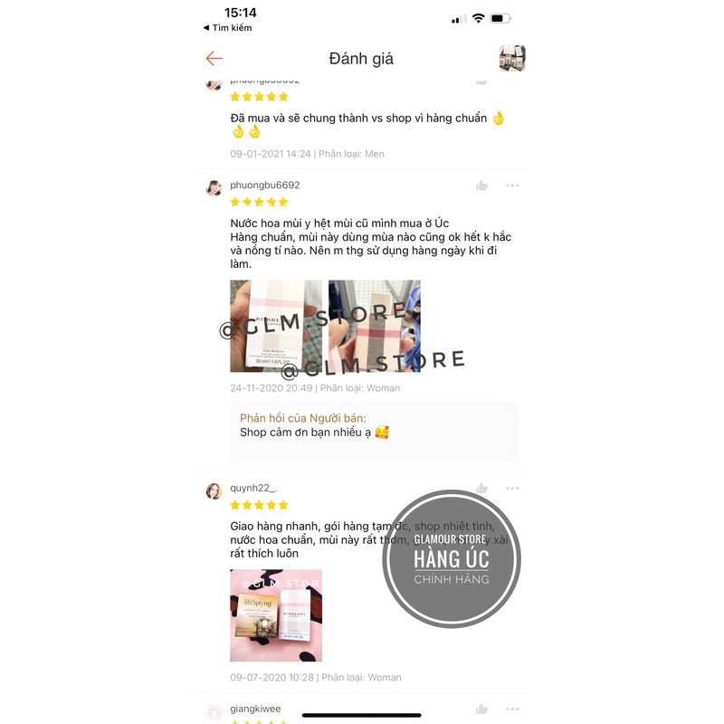 NƯỚC HOA BURBERRY LONDON VỢT SALE ÚC