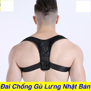 Đai đeo chống gù lưng- đai đeo bằng vài dùng cực bền định hình lưng bảo vệ sức khoẻ