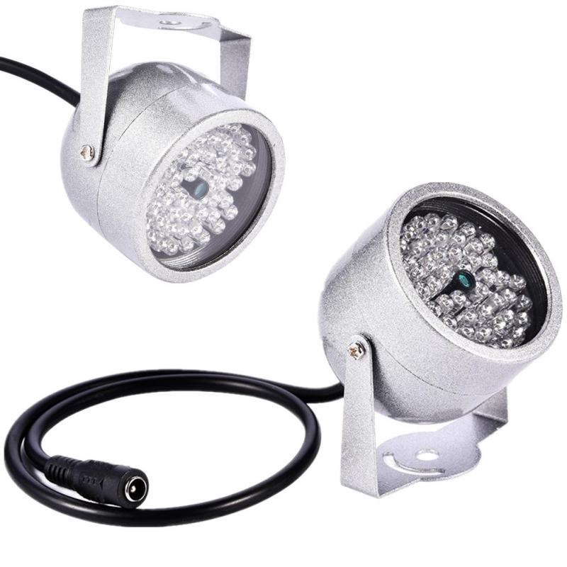 Đèn LED cảm biến chống nước 48 bóng hỗ trợ chế độ nhìn đêm cho camera an ninh