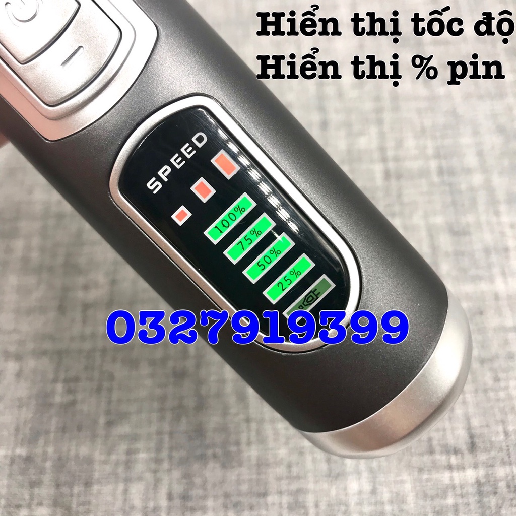 ✅Freeship✅ Tông đơ cắt tóc cao cấp S11 - tăng tốc  màn hình hiển thị