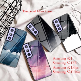 Ốp lưng điện thoại Samsung Galaxy S21 S21FE S21plue S21Ultra S 21 FE plus Ultra 5g chống sốc chống đỡ Ô tô vòng từ tính bảo vệ bên trong vỏ bọc sau cứng