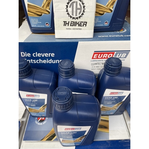 Dầu nhớt hộp số  Eurolub Gear Uni 80W-90 1L