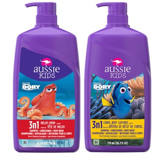 Sữa tắm gội xả 3 in 1 cho bé aussie kids 778ml 26.2floz chuẩn hàng úc