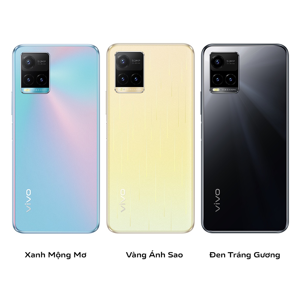 Điện thoại Vivo Y33s 8GB + 128 GB - Hàng chính hãng