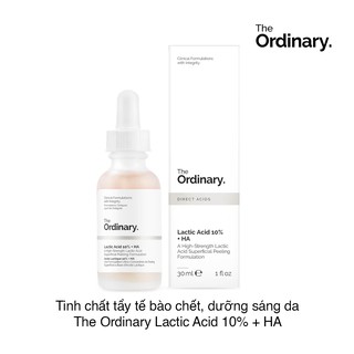 The Ordinary Lactic Acid - Sáng da giảm thâm Lactic Acid + HA