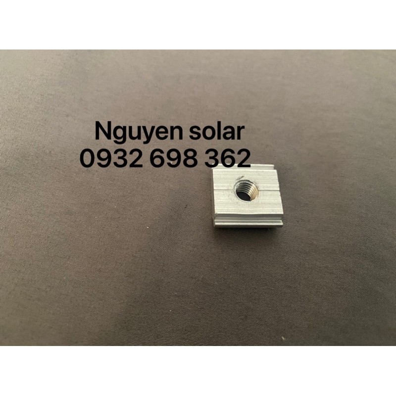 Nút ren nhôm 20_con chạy trượt nhôm định hình ren M8 loại nhôm cao cấp