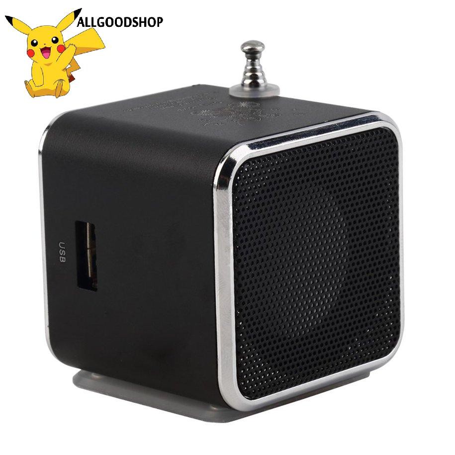 All} TD-V26 Mini Radio FM Digital Portable Speakers /Receiver Support TF Card