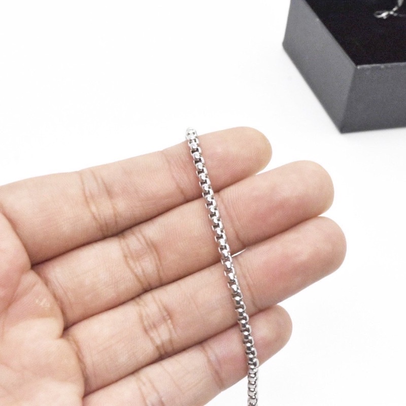 Lắc titan mảnh hình trụ tròn - vĩnh viễn ko đen gỉ , bảo hành trọn đời