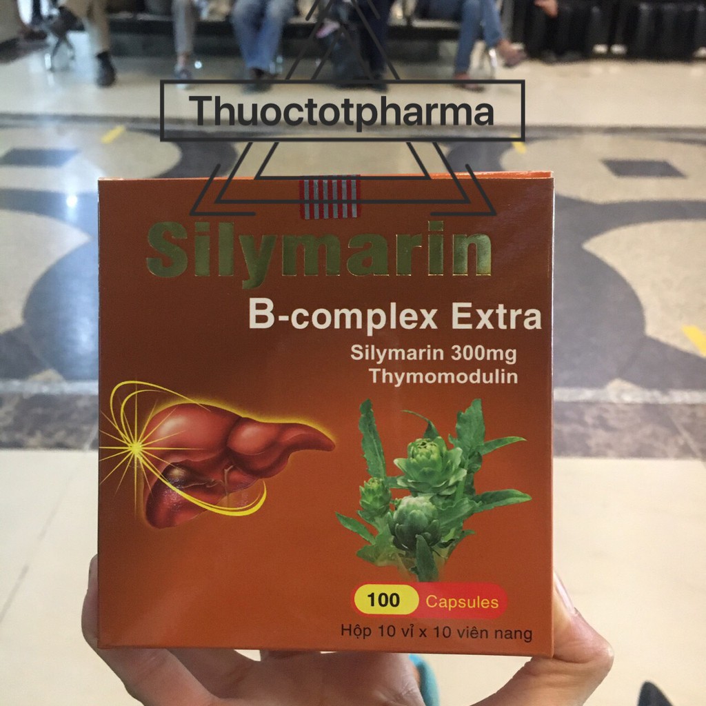 Viên bổ gan Silymarin B-complex Extra (hộp 100 viên)