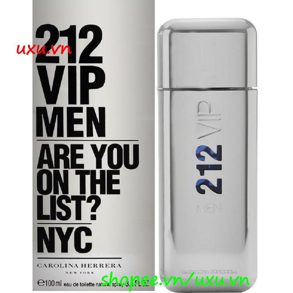 Nước Hoa Nam 100Ml Carolina Herrera 212 Vip Men Are you On The List? NYC, Với uxu.vn Tất Cả Là Chính Hãng.