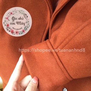(HÀNG ORDER) Áo dạ dáng dài phong cách Hàn Quốc M135-1