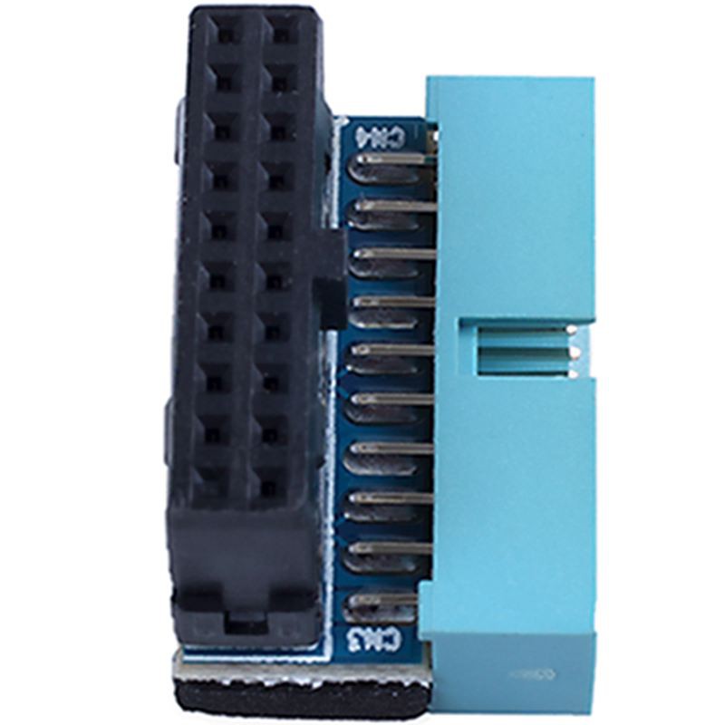 Đầu Chuyển Đổi Usb 3.0 20pin Đực Sang Cái 90 Độ Cái Cho Bo Mạch Chủ | BigBuy360 - bigbuy360.vn