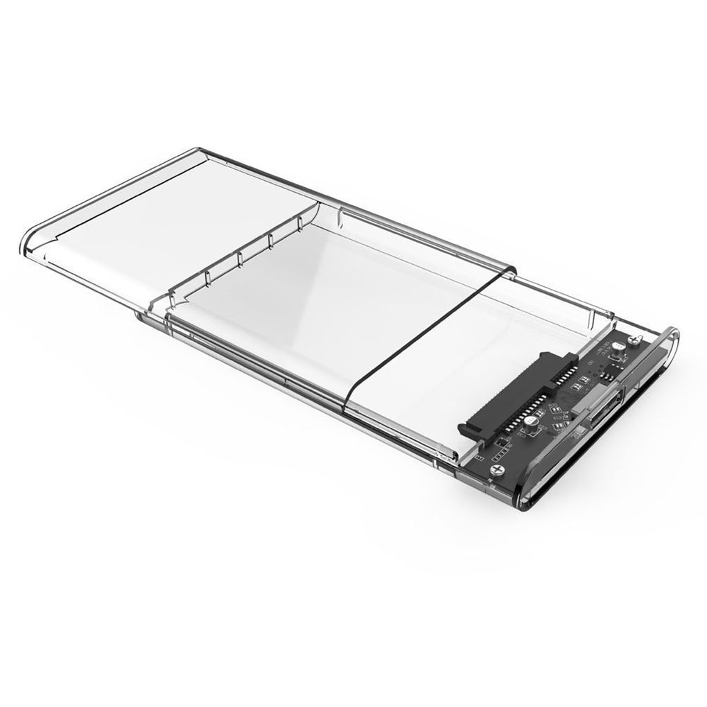 Hộp đựng ổ đĩa cứng SSD HDD tốc độ cao type-C 2 5-inch trong suốt