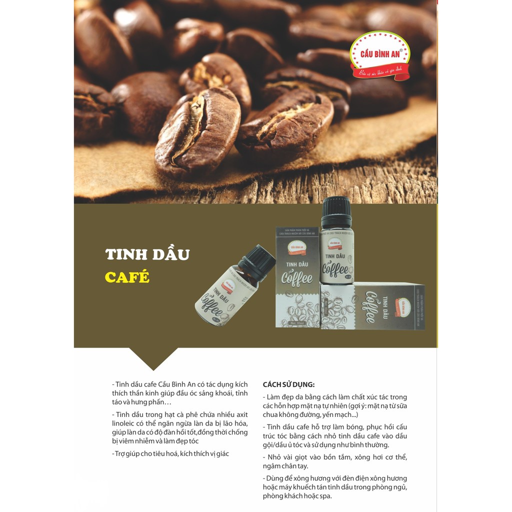 TINH DẦU CAFE CẦU BÌNH AN