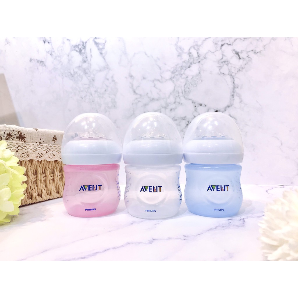 Bình sữa Avent Natural 125 260 330ml (3 màu) [Cam kết chính hãng]