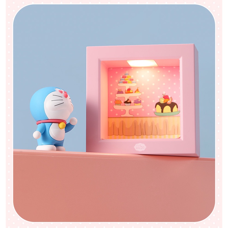 [ CHÍNH HÃNG ] Đèn ngủ kèm mô hình Doraemon