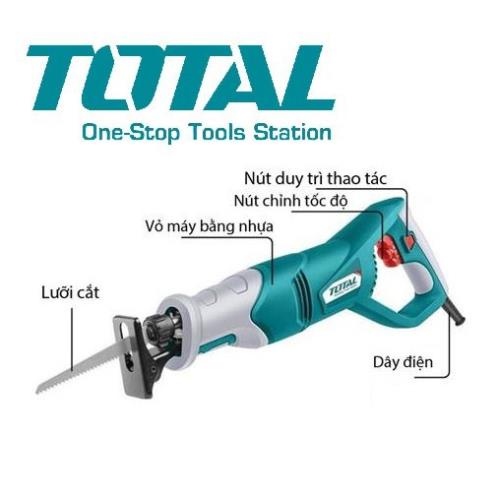 Máy cưa kiếm 750W dùng điện 220V  TOTAL TS100806