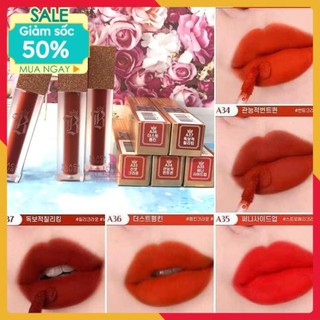 [ 𝑲𝒉𝒖𝒚𝒆̂́𝒏 𝑴ạ𝒊 𝟓𝟎% ] Son Black Rouge ver 7 ⚡️𝑯𝒂̀𝒏𝒈 𝑯𝒂𝒏𝒅𝒎𝒂𝒅𝒆⚡️ Son Cao Cấp Không Chì