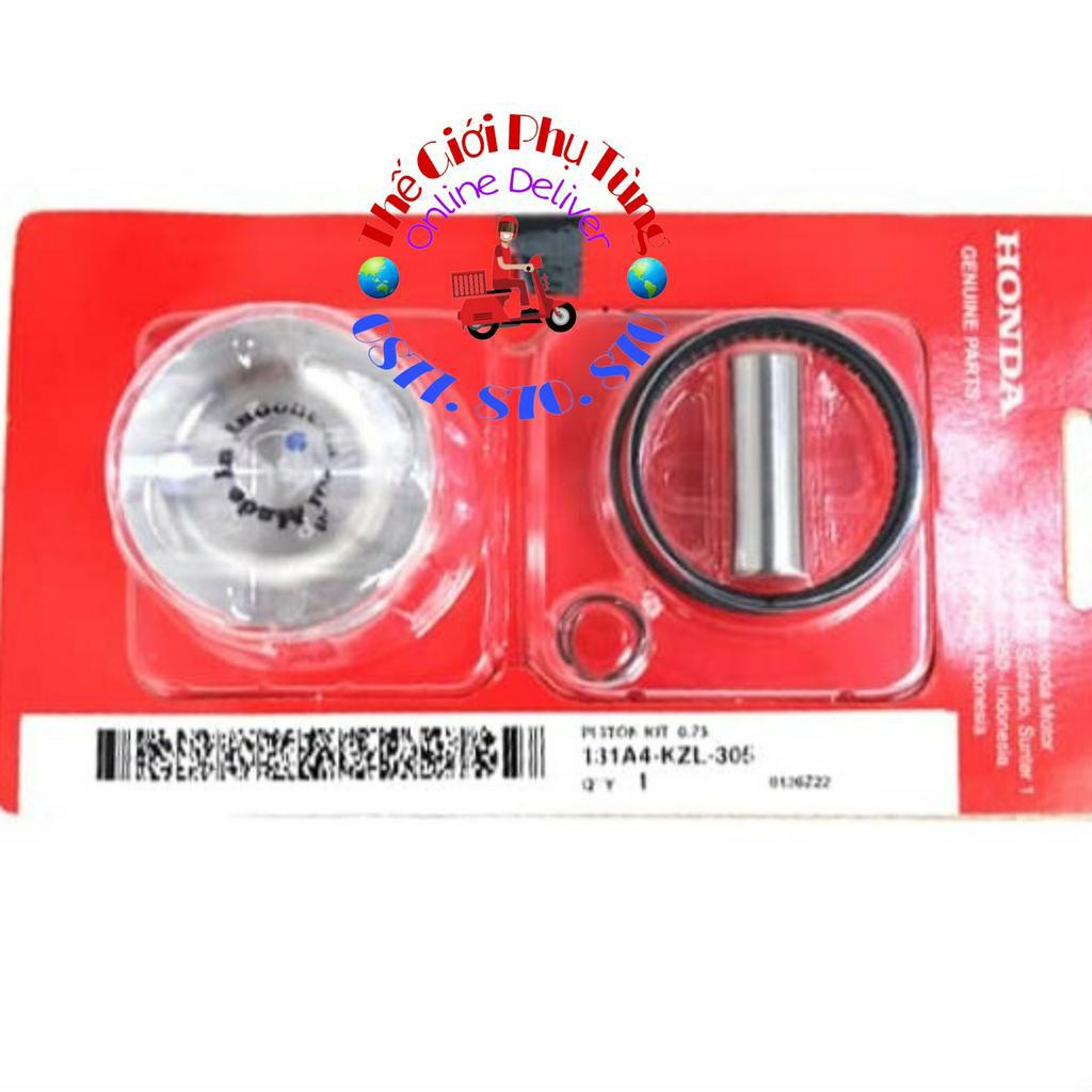 Piston bạc Vision 2012-2013 zin Honda Indo (có ắc phe) - 131A1-KZL-305/ 131A2-KZL-305/ 131A3-KZL-305/ 131A4-KZL-305