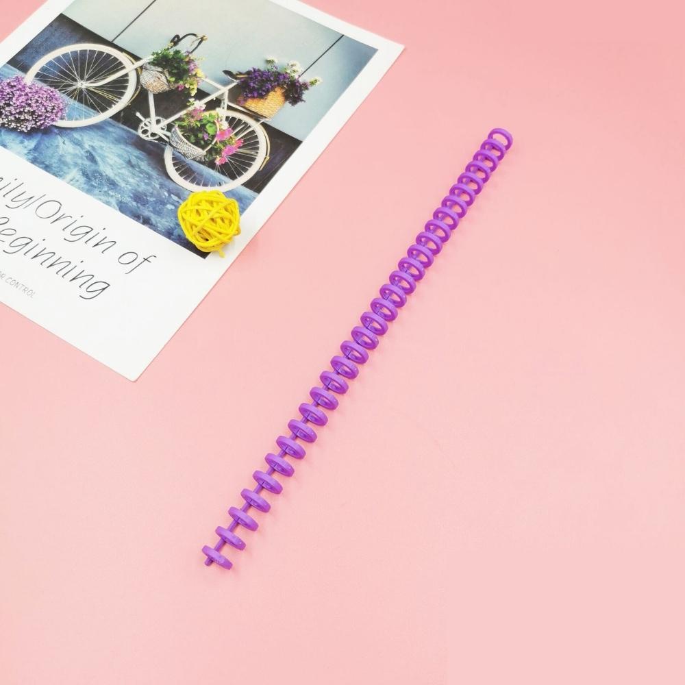 Thanh còng nhựa binder làm sổ còng Pison nhiều màu, đường kính 10 12mm - 1 cái