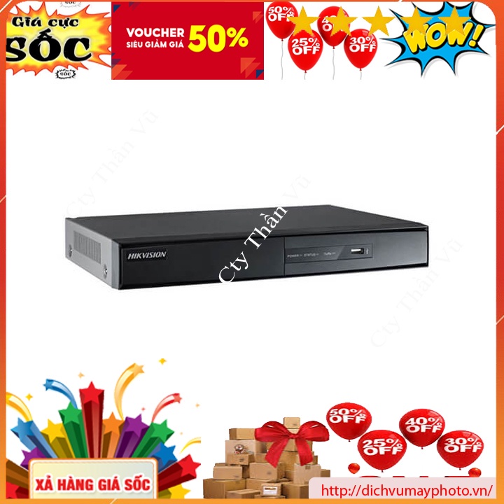 Đầu ghi hình Hik 1.0 vỏ sắt bảo - độ bền siêu tốt kholinhkienmayin
