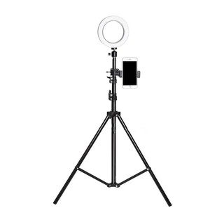 {BÁN SỈ} Bộ Đèn Led Livestream Size 26cm (Kèm Cả Chân Đỡ & Kẹp Điện Thoại)