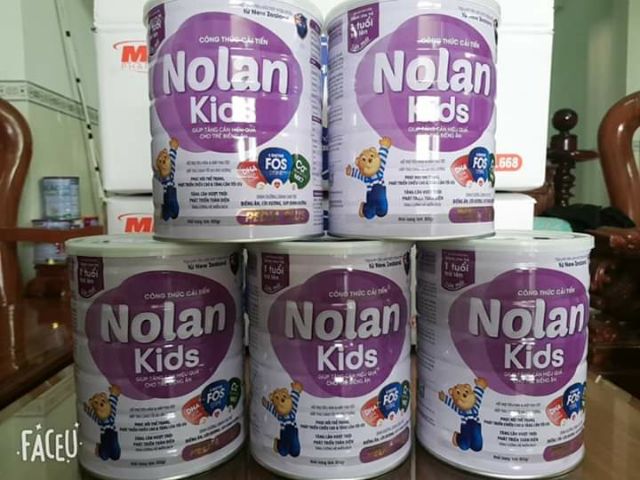 Sữa Nolan Kids 850g các loại