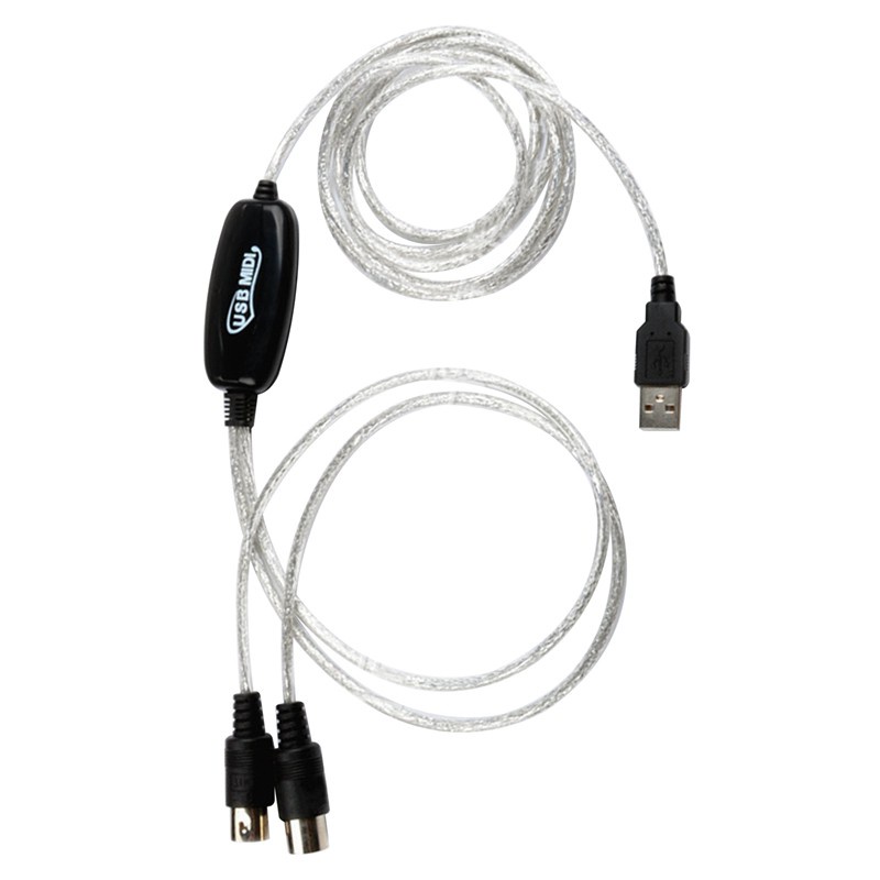 USB to Midi Cable Music Editing Cable Piano Computer Connection Cable