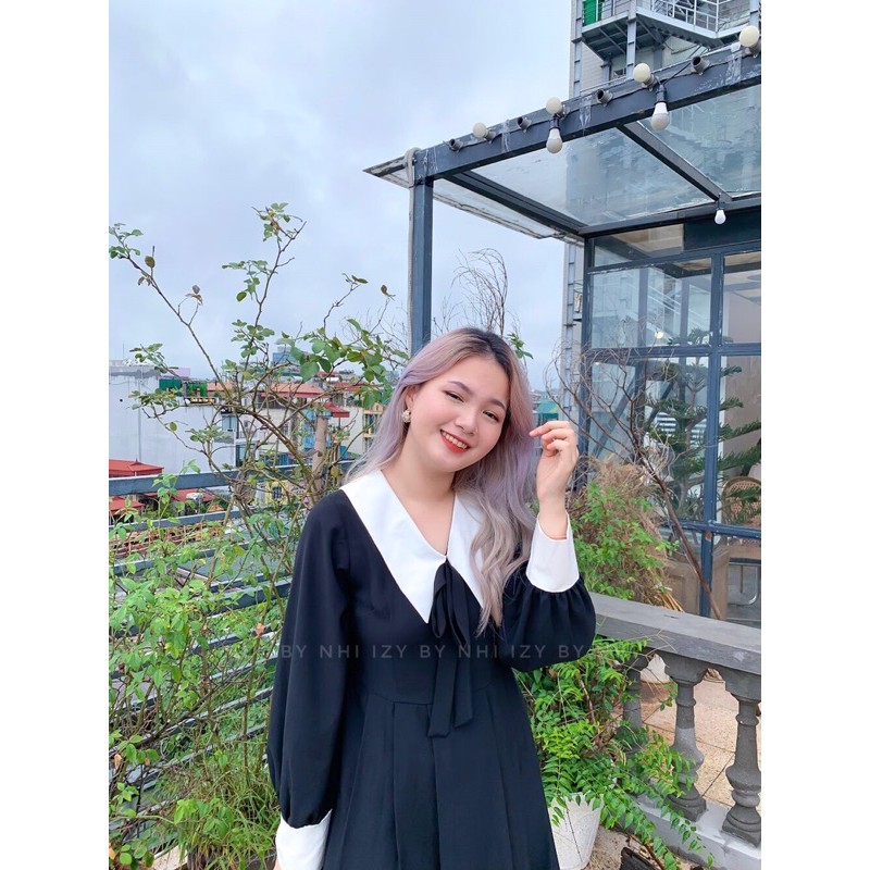 VÁY ĐẦM ĐEN XẾP LY BIGSIZE - CHIKA DRESS - IZYBYNHI | BigBuy360 - bigbuy360.vn