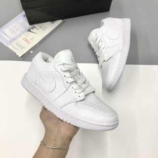 Giày thể thao 📌 𝐇𝐚̀𝐧𝐠 𝐓𝐫𝐮𝐧𝐠 𝟏:𝟏 📌 giày sneaker jd1 trắng cổ thấp