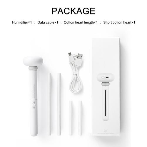 Máy phun sương tạo ẩm cầm tay hình bánh donut cổng sạc USB