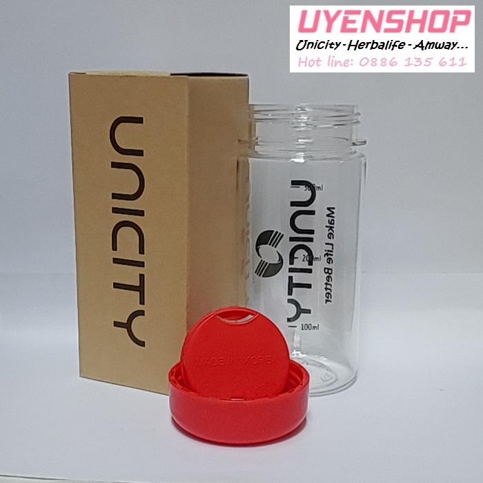 Bình lắc Unicity Mẫu Hàn Quốc - 350ml