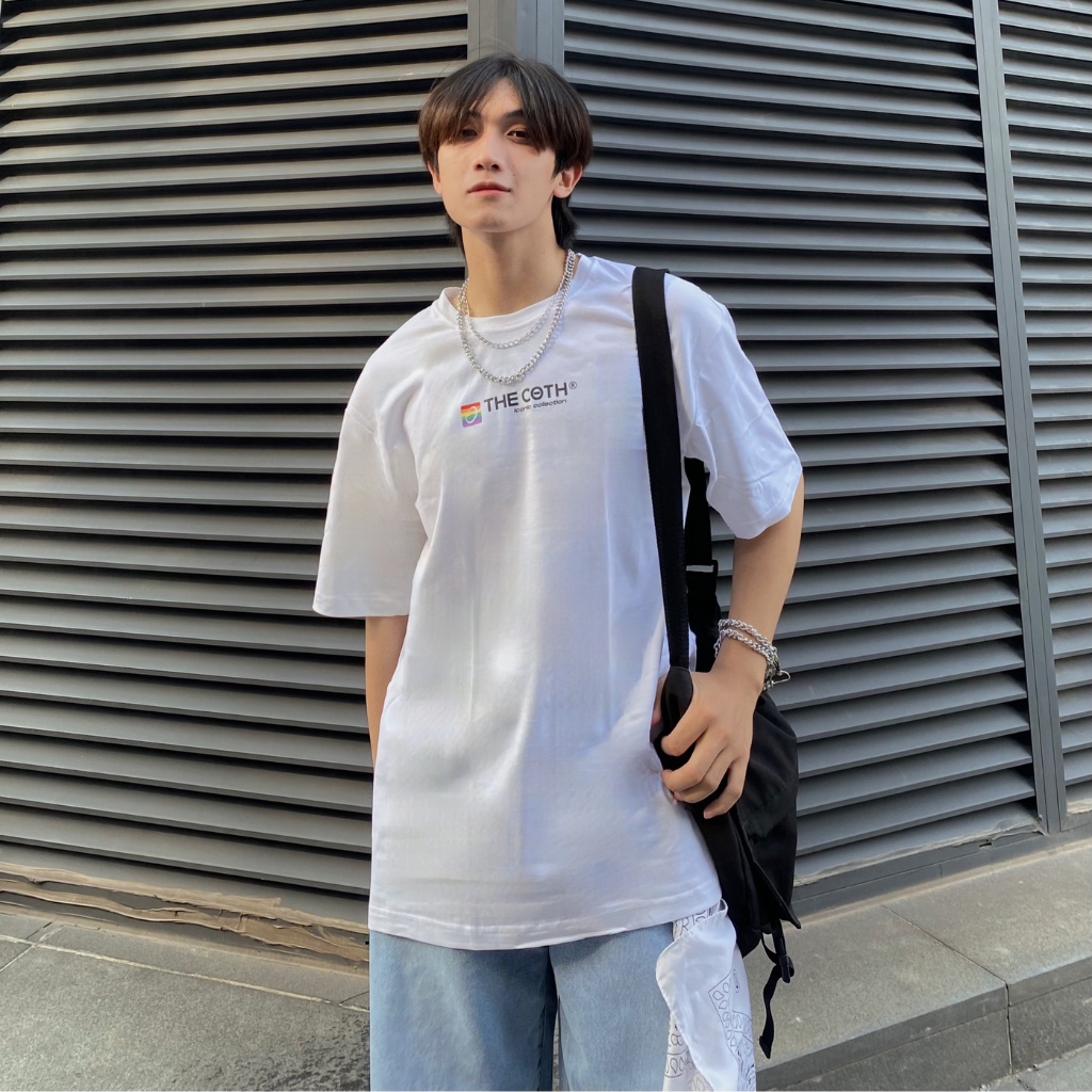 Áo thun unisex Pride Logo Tee, nam nữ mặc cực đẹp chất liệu mát mẻ Thương Hiệu The Coth AT2U0607