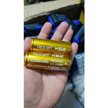 Pin Vapcell 26650 6200mah xả 20A chính hãng
