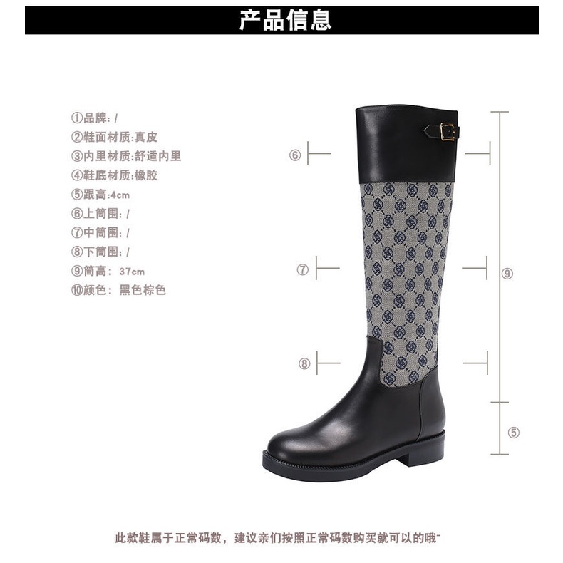 Giày bốt Martin cổ cao tới gối thiết kế sành điệu cho nữ | BigBuy360 - bigbuy360.vn