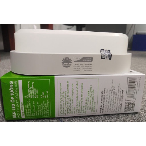 Đèn LED Ốp tường, gắn tường chính hãng  Rạng Đông LN12 90x195/10W & LN12 70x160/5W