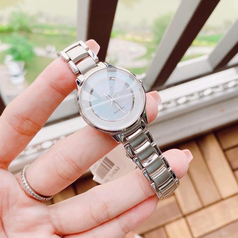 ĐỒNG HỒ NỮ CHÍNH HÃNG Citizen EM0380-81D Eco Drive