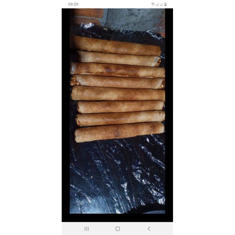 Kẹo chuối cuốn bánh tráng nhà làm 500g chuyên bỏ sỉ