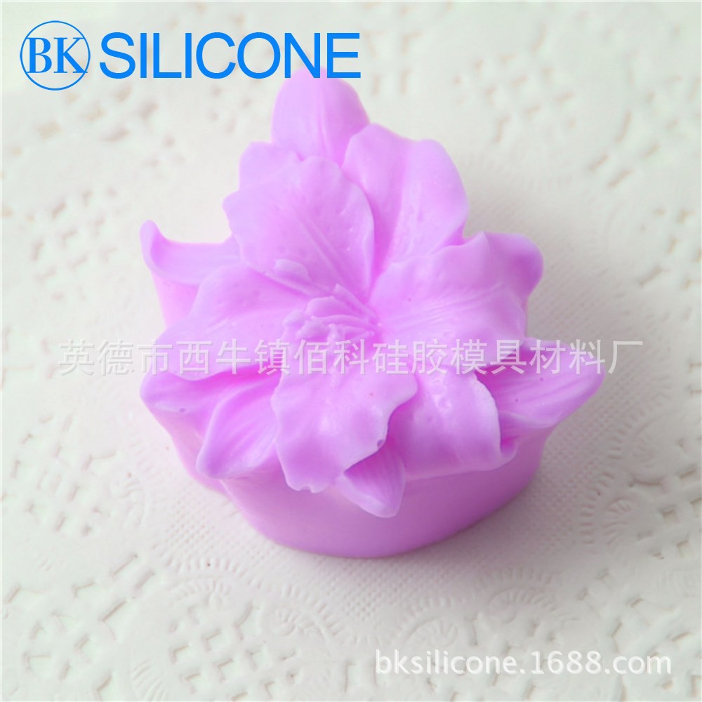 Khuôn rau câu silicon 4D Hoa lan Mã HL02D5