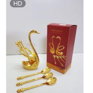 Combo Bộ dĩa, thìa con Thiên Nga