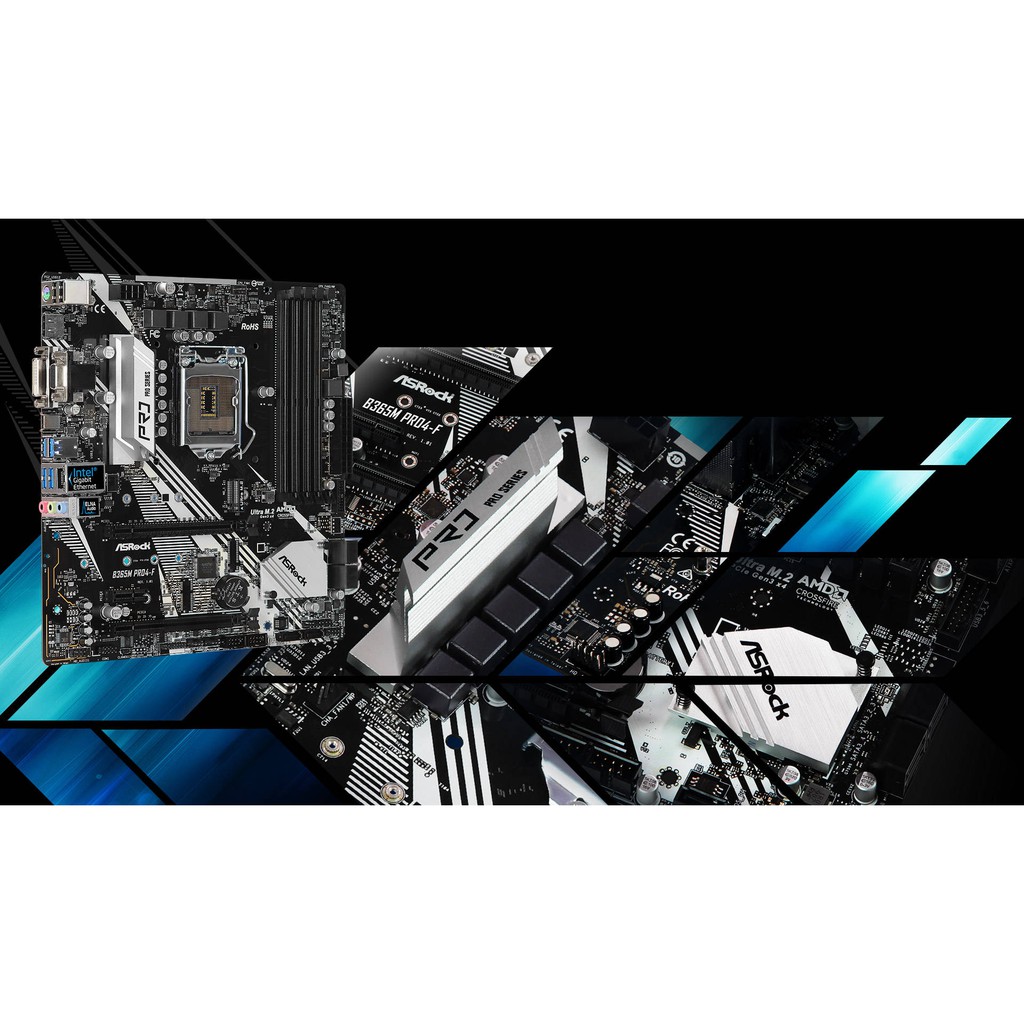 Mainboard Asrock B365M Pro4 -F Socket 1151 m-ATX-BH 36 T