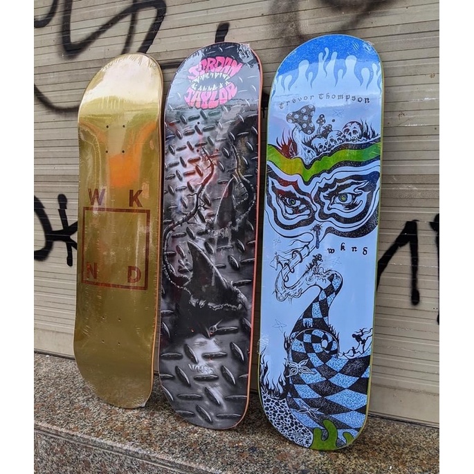 Mặt Ván Trượt Skateboard Cao Cấp Mỹ - WKND JORDAN TAYLOR STREET SHARK DECK 8.25